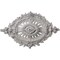 Ekena Millwork Antonio Ceiling Medallion, Hand-Painted Ultra Pure White, 35 7/8"W x 22 1/2"H x 4 3/8"P CM35X22ANUWF - alternate 1